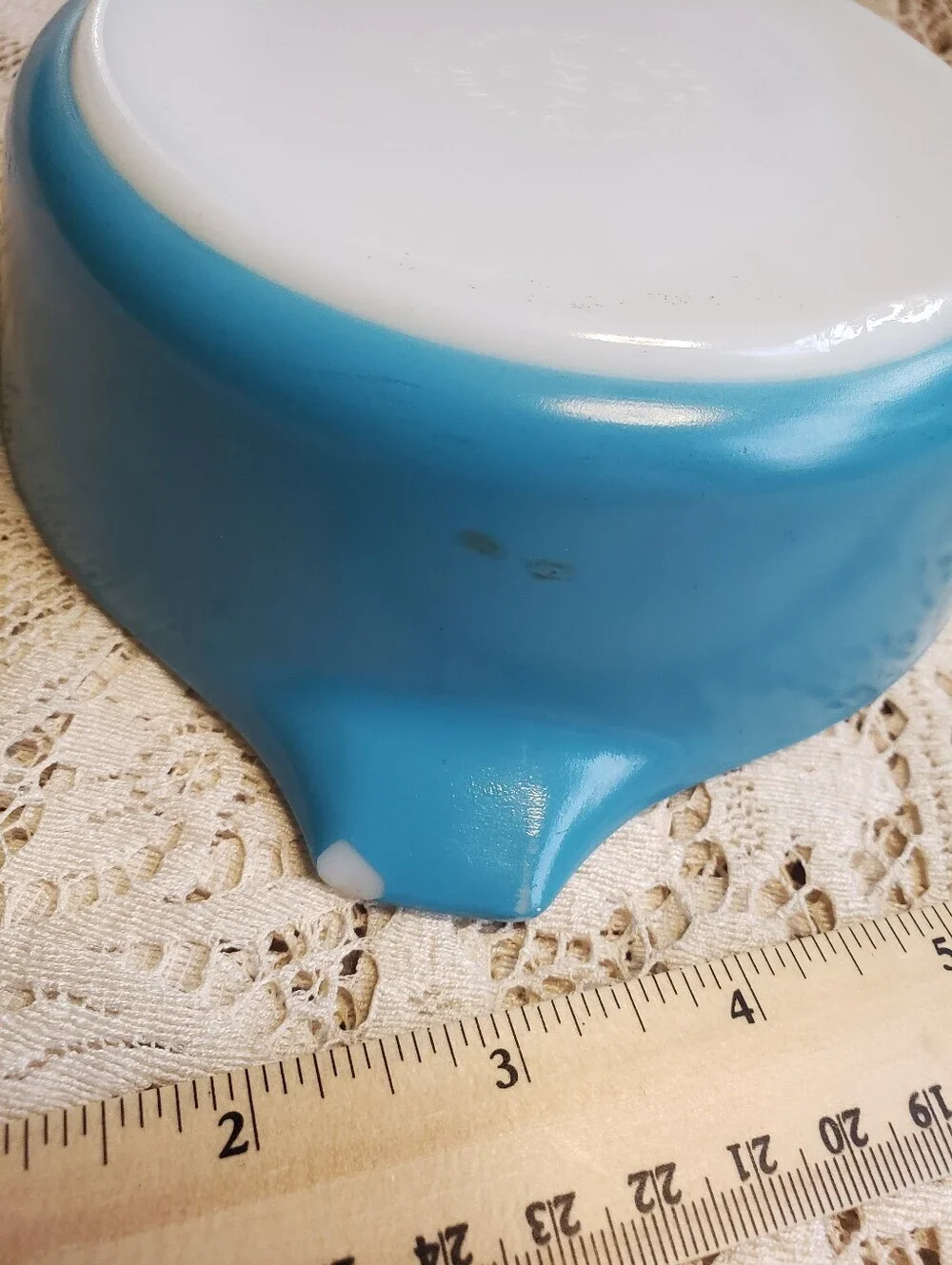 Pyrex Horizon Vintage Blue Two-Handled Ceramic Bake Dish 1P